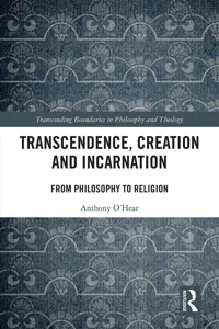 Transcendence, Creation and Incarnation_cover