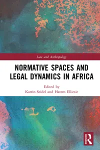 Normative Spaces and Legal Dynamics in Africa_cover