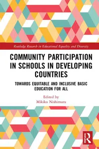 Community Participation with Schools in Developing Countries_cover