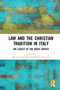 Law and the Christian Tradition in Italy_cover