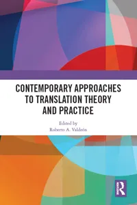 Contemporary Approaches to Translation Theory and Practice_cover