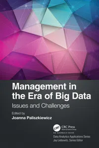 Management in the Era of Big Data_cover