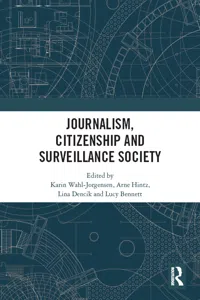 Journalism, Citizenship and Surveillance Society_cover