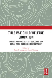 Title IV-E Child Welfare Education_cover