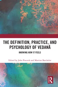 The Definition, Practice, and Psychology of Vedanā_cover