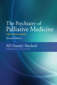 The Psychiatry of Palliative Medicine_cover