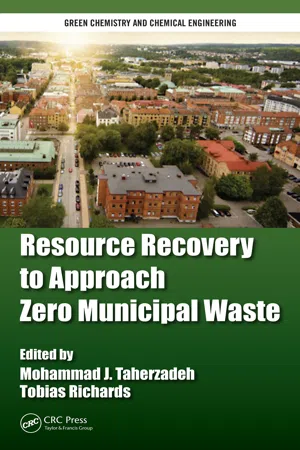 Resource Recovery to Approach Zero Municipal Waste