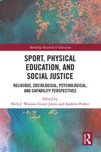 Sport, Physical Education, and Social Justice_cover