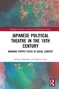 Japanese Political Theatre in the 18th Century_cover