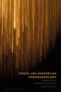 Crisis and Husserlian Phenomenology_cover