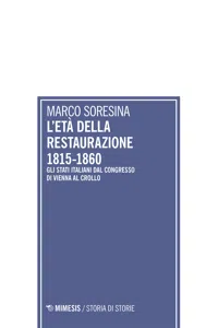 L'età della Restaurazione 1815-1860_cover