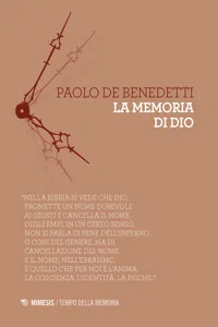 La memoria di Dio_cover