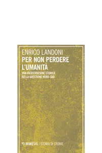 Per non perdere l'umanità_cover