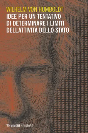 Idee per un tentativo di determinare i limiti dell'attività dello stato