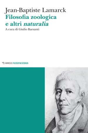 Filosofia zoologica e altri naturalia