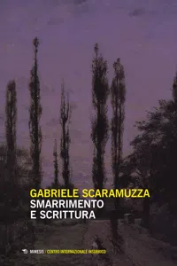 Smarrimento e scrittura_cover