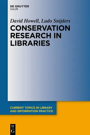 Conservation Research in Libraries