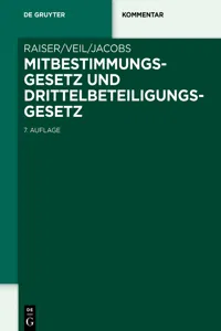 Mitbestimmungsgesetz und Drittelbeteiligungsgesetz_cover