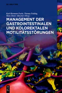 Management der gastrointestinalen und kolorektalen Motilitätsstörungen_cover