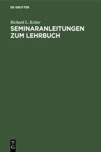 Seminaranleitungen zum Lehrbuch_cover