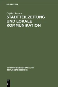 Stadtteilzeitung und lokale Kommunikation_cover