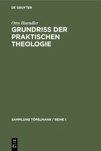 Grundriss der praktischen Theologie_cover