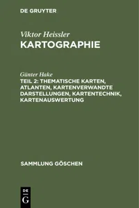 Thematische Karten, Atlanten, kartenverwandte Darstellungen, Kartentechnik, Kartenauswertung_cover