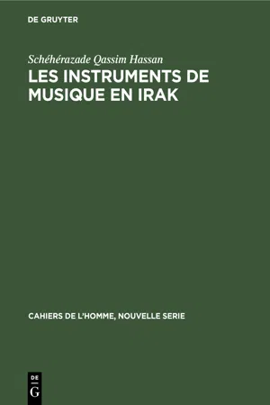 Les instruments de musique en Irak