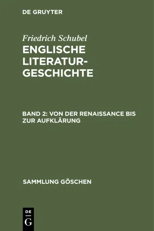 Von der Renaissance bis zur Aufklärung