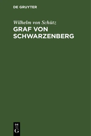 Graf von Schwarzenberg