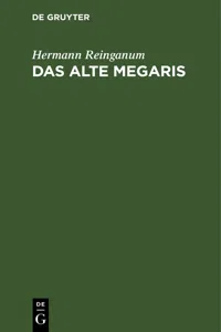 Das alte Megaris_cover