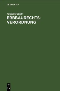 Erbbaurechtsverordnung_cover