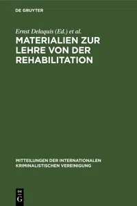 Materialien zur Lehre von der Rehabilitation_cover