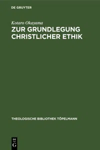 Zur Grundlegung christlicher Ethik_cover