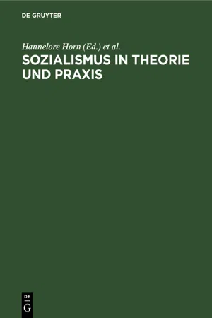 Sozialismus in Theorie und Praxis