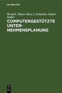 Computergestützte Unternehmensplanung_cover