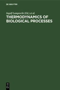 Thermodynamics of Biological Processes_cover