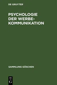 Psychologie der Werbekommunikation_cover