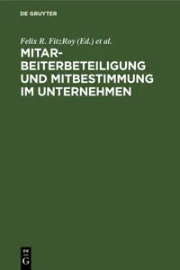 Mitarbeiterbeteiligung und Mitbestimmung im Unternehmen_cover