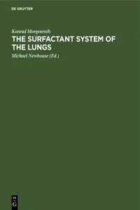 The Surfactant System of the Lungs_cover