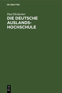 Die deutsche Auslandshochschule_cover