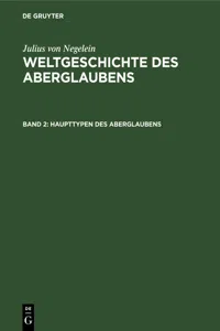 Haupttypen des Aberglaubens_cover