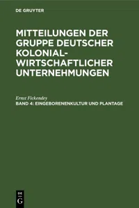 Eingeborenenkultur und Plantage_cover