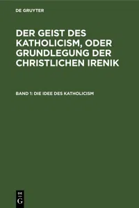 Die Idee des Katholicism_cover