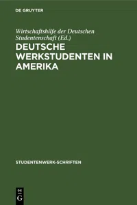 Deutsche Werkstudenten in Amerika_cover