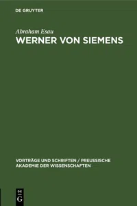 Werner von Siemens_cover