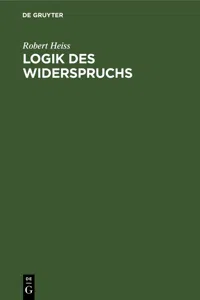 Logik des Widerspruchs_cover