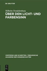 Über den Licht- und Farbensinn_cover