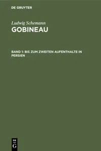 Bis zum zweiten Aufenthalte in Persien_cover