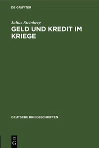 Geld und Kredit im Kriege_cover